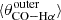 $ \langle \theta_{\mathrm{CO-H\alpha}}^{\mathrm{outer}} \rangle $