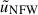 Mathematical equation: $ \tilde{u}_{\mathrm{NFW}} $