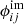 Mathematical equation: $ \phi^{\mathrm{im}}_{ij} $