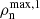 $ \rm \rho_n^{max, 1} $