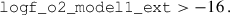 Mathematical equation: $$ \begin{aligned}&\mathtt {logf\_o2\_model1\_ext} >-16\,. \end{aligned} $$