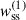Mathematical equation: $ {\it w}_{\rm ss}^{(1)} $