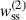 Mathematical equation: $ \mathit{w}_{\mathrm{ss}}^{(2)} $