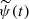 $ \widetilde{\psi }(t) $