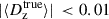 Mathematical equation: $ |\langle D_{\mathrm{z}}^{\mathrm{true}} \rangle| \, < 0.01 $