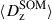 Mathematical equation: $ \langle D_{\mathrm{z}}^{\mathrm{SOM}}\rangle $