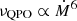 Mathematical equation: $ \nu_{\mathrm{QPO}}\propto \dot M^{6} $