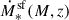 Mathematical equation: $ \dot M_*^{\mathrm{sf}}(M,z) $