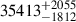 $ 35413^{+2055}_{-1812} $