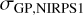 $\mathrm{\sigma_{GP,NIRPS1}}$ \hfill