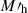Mathematical equation: $ M\prime_{\mathrm{h}} $