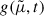 Mathematical equation: $ g(\tilde \mu, t) $