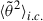 Mathematical equation: $ {\langle \tilde\theta^2 \rangle}_{i.c.} $