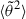 Mathematical equation: $ {\langle \tilde\theta^2 \rangle} $