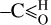Mathematical equation: $-\mathrm{C} \leqslant_{\mathrm{O}}^{\mathrm{H}}$