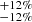 $ ^{+12\%}_{-12\%} $