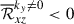 Mathematical equation: $ \overline{\mathcal{R}}_{xz}^{k_y \ne 0} < 0 $