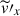 Mathematical equation: $ \widetilde{v}\prime_{x} $