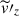 Mathematical equation: $ \widetilde{v}\prime_{z} $