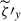Mathematical equation: $ \widetilde{\zeta}\prime_{y} $