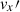 Mathematical equation: $ v_{x}\prime $