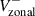 Mathematical equation: $ V_{\mathrm{zonal}}^{-} $