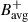 Mathematical equation: $ B_{\mathrm{avg}}^{+} $