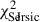 Mathematical equation: $ \chi^2_\mathrm{S\grave{e}rsic} $