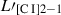 $ L{\prime}_\mathrm{[C{\small { {\text{ I}}}}] 2-1} $