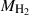 $ M_{\mathrm{\rm H_2}} $