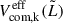 Mathematical equation: $ V_\text{com,k}^\text{eff}(\tilde{L}) $