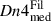 $ Dn4_{\mathrm{med}}^{\mathrm{Fil}} $