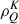 Mathematical equation: $ \rho^{K}_{Q} $