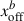 $ x_{\mathrm{off}}^{b} $