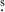Mathematical equation: $ {{\overset{\text{s}}{.}}} $