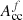 $ A_{\mathrm{cc}}^{f} $