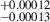 $ _{-0.00013}^{+0.00012} $
