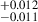 $ _{-0.011}^{+0.012} $