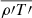 Mathematical equation: $ \overline{\rho\prime T\prime} $