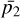 Mathematical equation: $\[\bar{p_{2}}\]$