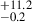 $ _{-0.2}^{+11.2} $