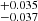 $ ^{+0.035}_{-0.037} $