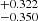 $ ^{+0.322}_{-0.350} $