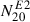 Mathematical equation: $ N^{E2}_{20} $