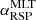 Mathematical equation: $ \alpha_{\text{RSP}}^{\text{MLT}} $