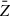 Mathematical equation: $ \bar{Z} $