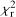 $\chi_{\mathrm{r}}^{2}$