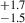 $ ^{+1.7}_{-1.5} $