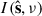 Mathematical equation: $ I(\hat{\mathbf{s}}, \nu) $