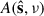 Mathematical equation: $ A(\hat{\mathbf{s}}, \nu) $